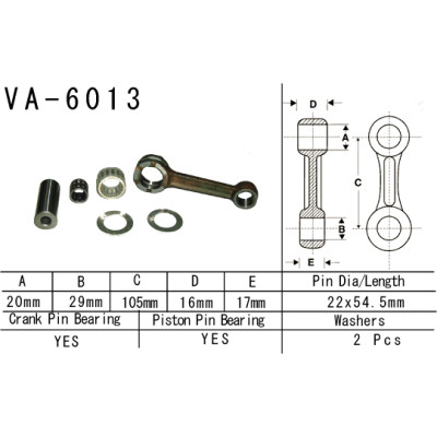 355-VA-6013 Vesrah Conrod...