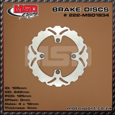 222-MSD1834 Brake...