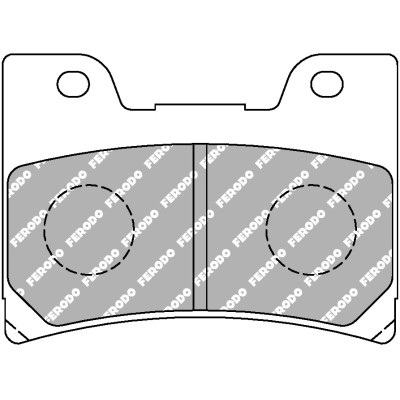 220-FDB666 Ferodo Brake Pad