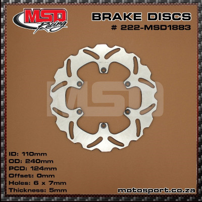 222-MSD1883 Brake...