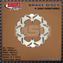MSD1883 Brake Disc-Rear-240mm