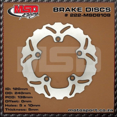 222-MSD8108 Brake...