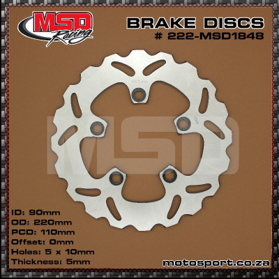 222-MSD1848 Brake...