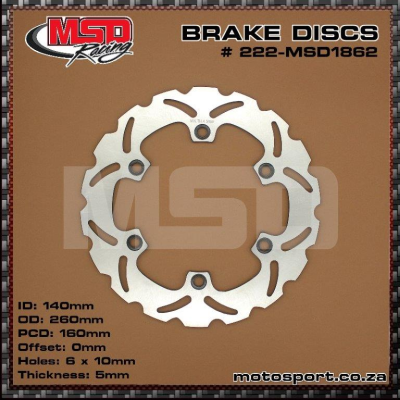 222-MSD1862 Brake...