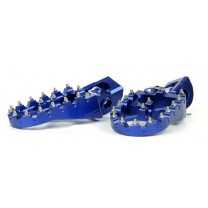 279-MSD793U Wide Alloy Foot Pegs-Blue-Yamaha/Gas Gas