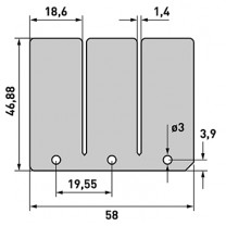 261-OEM-A712 Carbono Reeds-YZ125 '01-'21/YZ125X '20-'22