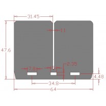 261-VF3-VF674 Carbono Reeds-KTM/Husqvarna 125/200