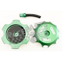 282-GTC06K Alloy Gas Cap-Kawa/Suz/Honda-Green