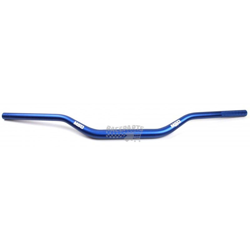 HJCO 1 1/8" Fat Bar Motorcycle Handlebars - 28mm MX Motocross Bars (Gray)