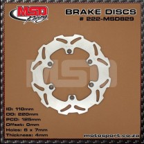 222-MSD829 Brake Disc-Rear-220mm