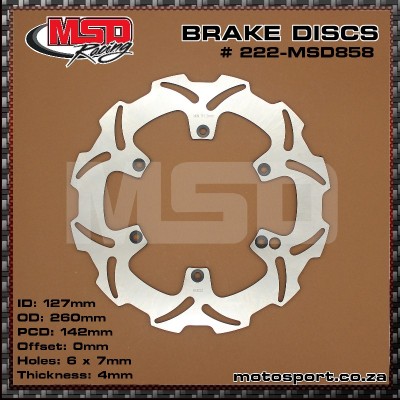 222-MSD858 Brake...