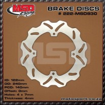 222-MSD830 Brake Disc-Rear-240mm