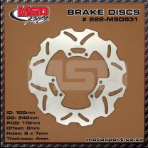 222-MSD831 Brake Disc-Front-240mm