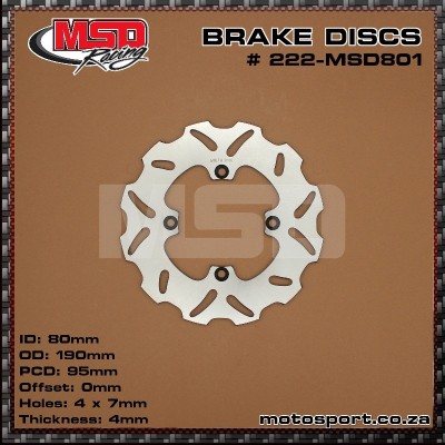 222-MSD801 Brake...