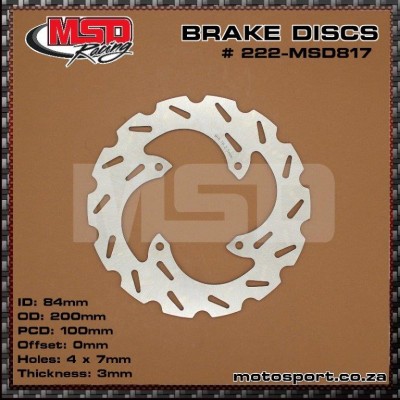 222-MSD817 Brake...