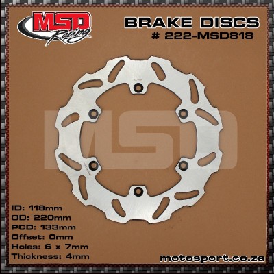 222-MSD818 Brake...