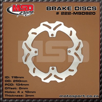 222-MSD820 Brake...