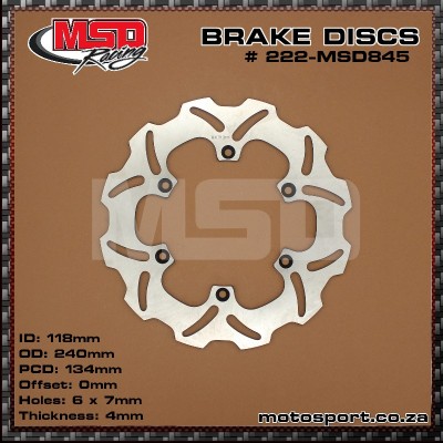 222-MSD845 Brake...