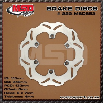 222-MSD853 Brake...