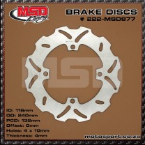 222-MSD877 Brake Disc-Rear-240mm
