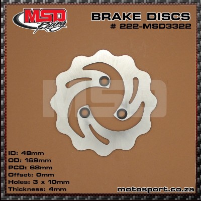 222-MSD3322 Brake...