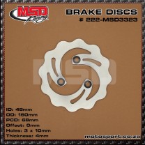 222-MSD3323 Brake Disc-Front-160mm