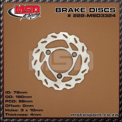 222-MSD3324 Brake...