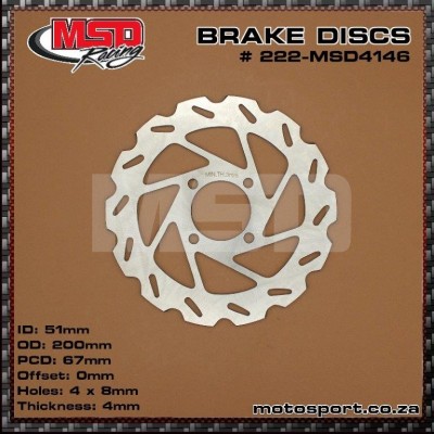 222-MSD4146 MSD Brake...