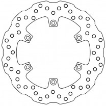 223-FMD0184MXR Ferodo Brake Disc-Rear-220mm