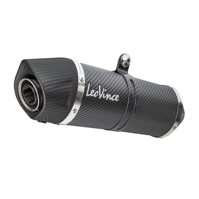 245-8492 Leo Vince LV1 Carbon Slip-On-Tiger 800/XC/XR