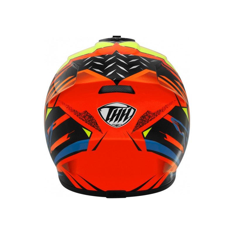 THH 710X MX Helmet AssaultOrange/Blue
